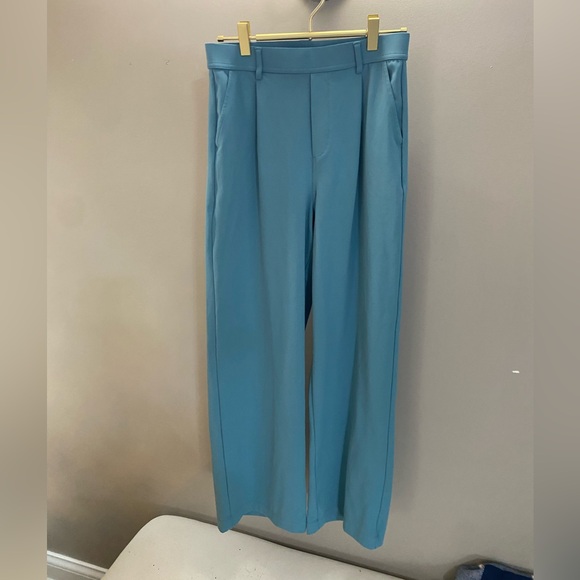 Halara Flex DayStretch High Waisted Pocket Straight Leg Work Pants - Picture 4 of 5